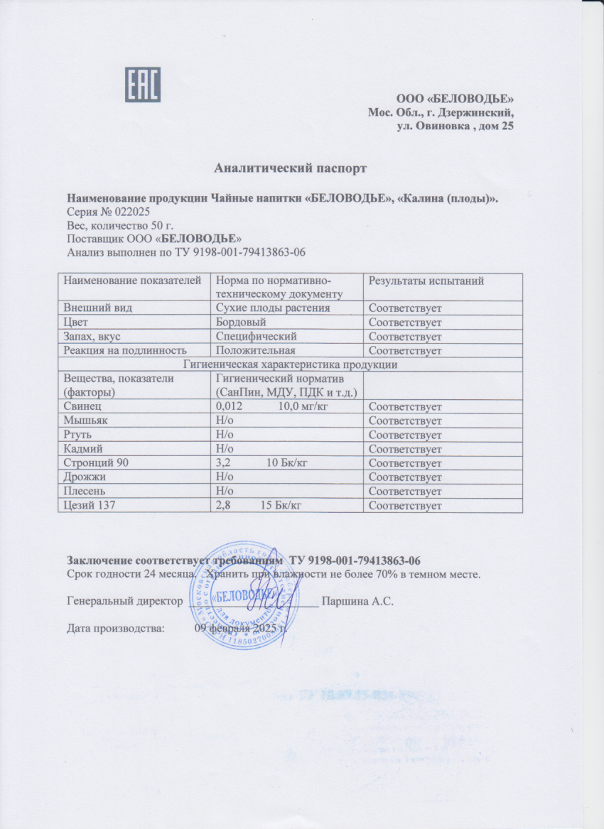 Паспорт №022025